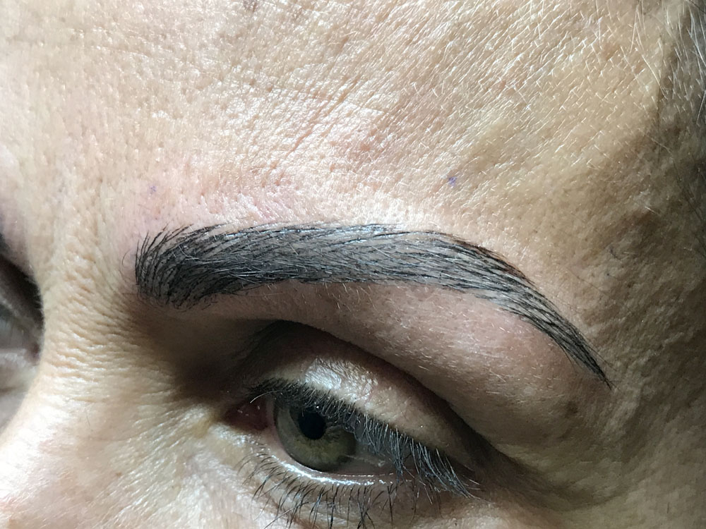 Microblading après